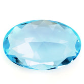 SKY BLUE TOPAZ CUT OVAL 20X13MM 13.68 Cts.