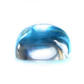 SKY BLUE TOPAZ CUSHION CAB 10MM 5.40 Cts.