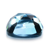 SKY BLUE TOPAZ ROSE CUT CUSHION CAB 14MM 14.66 Cts.