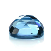 SKY BLUE TOPAZ CHECKER CUSHION CAB 10MM 5.43 Cts.