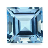 SKY BLUE TOPAZ CUT SQUARE 12MM 10.13 Cts.