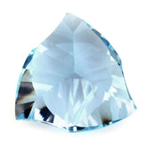SKY BLUE TOPAZ LEAF CONCAVE TRILLION 14MM 9.74 Cts.