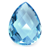 SKY BLUE TOPAZ BRIOLETTE PEAR 16X12MM 11.30 Cts.