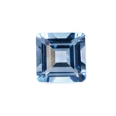 SKY BLUE TOPAZ CUT SQUARE 8MM (TOP/CLEAN) 2.88 Cts.