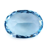 SKY BLUE TOPAZ CUT OVAL 14X10MM 6.65 Cts.