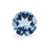 SKY BLUE TOPAZ CUT ROUND (CLEAN/LITE) 8MM 1.91 Cts.
