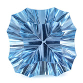 SKY BLUE TOPAZ CONCAVE NINETY CUT CUSHION (DES#22) 15MM 16.53 Cts.