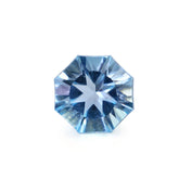 SKY BLUE TOPAZ NINETY CUT ROUND (DES#83) 6MM 1.25 Cts.