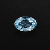 SKY BLUE TOPAZ CUT OVAL (TOP) 6X4MM 0.53 Cts.