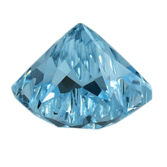 SKY BLUE TOPAZ CUT SNOWFLAKE SHAPE 8MM (THICKNESS :-6.00MM) 2.80 Cts.