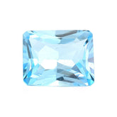 SKY BLUE TOPAZ CUT OCTAGON (TOP) 10X8MM 3.65 Cts.