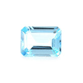 SKY BLUE TOPAZ STEP CUT OCTAGON (TOP/CLEAN) 8X6MM 1.88 Cts.