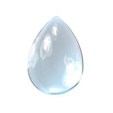 SKY BLUE TOPAZ PLAIN PEAR CAB (NORMAL/CLEAN) 10X7MM 2.59 Cts.