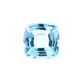 SKY BLUE TOPAZ STEP CUT CUSHION (TOP) 7X7MM 1.90 Cts.
