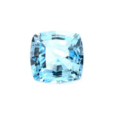 SKY BLUE TOPAZ ANTIQUE CUT CUSHION (TOP/HI) 7X7MM 2.20 Cts.