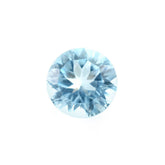 SKY BLUE TOPAZ CONCAVE CUT ROUND (TOP/CLEAN) 6.50X6.50MM 1.30 Cts.