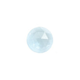 SKY BLUE TOPAZ ROSE CUT ROUND CAB (NORMAL/CLEAN) 5X5MM 0.60 Cts.