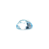 SKY BLUE TOPAZ ROSE CUT ROUND CAB (NORMAL/CLEAN) 5X5MM 0.60 Cts.