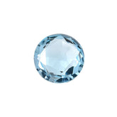 SKY BLUE TOPAZ ROSE CUT BRIOLETTE ROUND (NORMAL/SI) 8.00X8.00 MM 2.09 Cts.