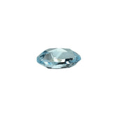 SKY BLUE TOPAZ IRREGULAR FACETED BRIOLETTE OVAL (NORMAL)(CLEAN) 8.00X6.00 MM 1.55 Cts.
