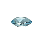 SKY BLUE TOPAZ IRREGULAR FACETED BRIOLETTE OVAL (NORMAL)(SI) 8.00X6.00 MM 1.47 Cts.