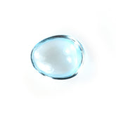 SKY BLUE TOPAZ PLAIN LENTIL FANCY (P04)(NORMAL)(SI) 8.80X7.00 MM 1.59 Cts.