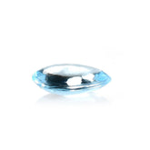 SKY BLUE TOPAZ PLAIN LENTIL FANCY (P04)(NORMAL)(SI) 8.80X7.00 MM 1.59 Cts.