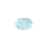 SKY BLUE TOPAZ PLAIN OVAL CAB (NORMAL)(SI) 7.00X5.00 MM 1.05 Cts.