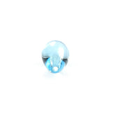 SKY BLUE TOPAZ PLAIN FULLY ROUNDED DROPS (TOP)(CLEAN)(H/D_0.90) 9.00X6.00 MM 2.66 Cts.