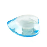 SKY BLUE TOPAZ SACRED HEARTS (DES#133) HALF DRILL 17X15MM 22.66 Cts.