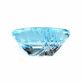 SKY BLUE TOPAZ FLAT BUFFTOP EVIL EYE OVAL (DES#112) 20X15MM 21.28 Cts.