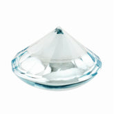 SKY BLUE TOPAZ BUFFTOP ROUND WITH TWISTED CONCAVE (DES#31) 15MM 16.40 Cts.