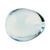 SKY BLUE TOPAZ PLAIN EGGS (HALF DRILL) (DES#54) 13X11MM 15.00 Cts.