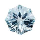 SKY BLUE TOPAZ NINETY CUT ROUND (DES#83) 9.50MM 4.22 Cts.