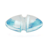 SKY BLUE TOPAZ LENTIL ROUND WITH CARVED BELT (DES#25) (FULL DRILL) 15MM 10.40 Cts.