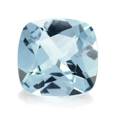 SKY BLUE TOPAZ CUT CUSHION 12MM 8.28 Cts.