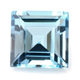 SKY BLUE TOPAZ CUT SQUARE 12MM 9.78 Cts.