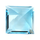 SKY BLUE TOPAZ CUT SQUARE 12MM 9.78 Cts.
