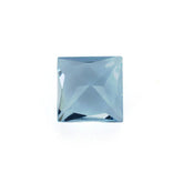 SKY BLUE TOPAZ PRINCESS CUT SQUARE 4MM 0.41 Cts.
