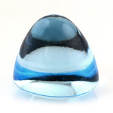 SKY BLUE TOPAZ BULLET CAB 11MM 10.42 Cts.