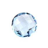 SKY BLUE TOPAZ BRIOLETTE ROUND 6MM 0.93 Cts.