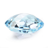 SKY BLUE TOPAZ BRIOLETTE ROUND 12MM 6.51 Cts.