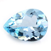 SKY BLUE TOPAZ CUT PEAR 16X12MM 9.04 Cts.