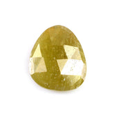 SPHENE ROSE CUT BRIOLETTE PEARISH 13X11MM 5.13 Cts.