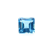 SWISS BLUE TOPAZ CUT SQUARE 2.50MM 0.12 Cts.