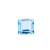 SWISS BLUE TOPAZ CUT SQUARE (BLUE/CLEAN) 3MM 0.16 Cts.