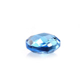 SWISS BLUE TOPAZ BRIOLETTE ROUND 5MM 0.67 Cts.