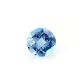 SWISS BLUE TOPAZ CHECKER CUT ROUND 3.50MM 0.27 Cts.