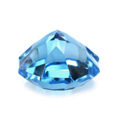 SWISS BLUE TOPAZ NINETY CUT ROUND (DES#83) 8MM 2.59 Cts.