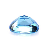 SWISS BLUE TOPAZ CUT CUSHION 10X8MM 3.46 Cts.